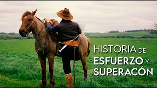 Historia de esfuerzo y superación en el campo.