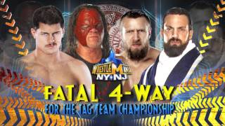 Wrestlemania 29- Tag Team Championship Daniel Bryan Vs Kane Vs Damien Sandow Vs Cody Rhodes