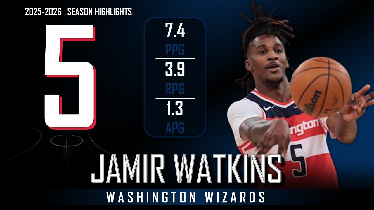Jamir Watkins || 2025-2026 Washington Wizards Highlights