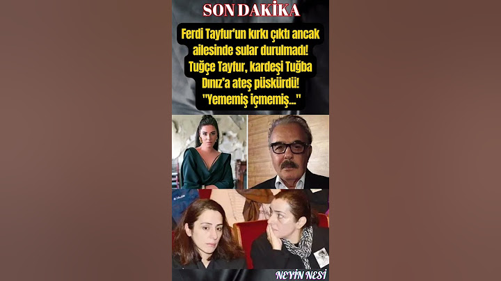 Ferdi Tayfur'un kırkı çıktı ancak ailesinde sular durulmadı! Tuğçe Tayfur, kardeşine ateş püskürdü!