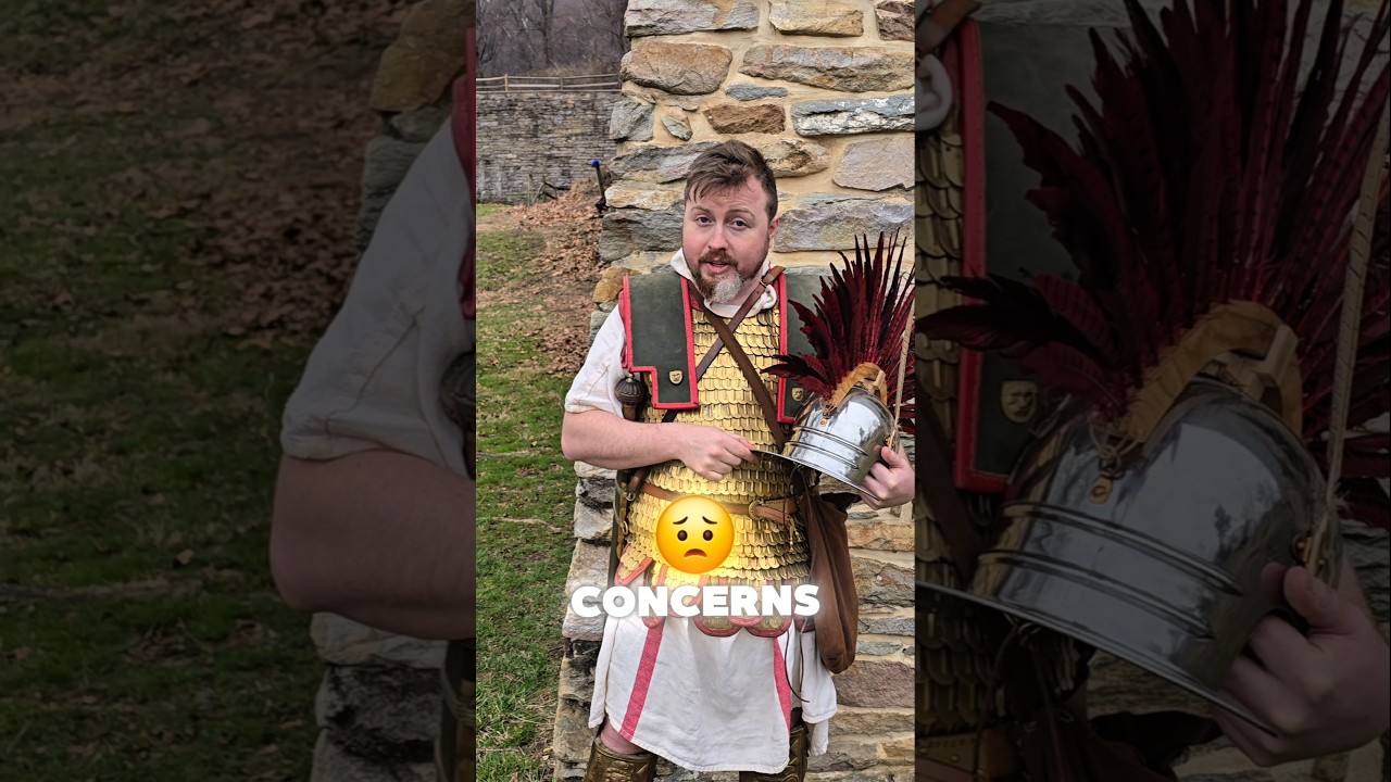 To everyone who expressed worry over our videos 🙏🤕🫶 #medieval #cosplay #roman #viking #safety #larp