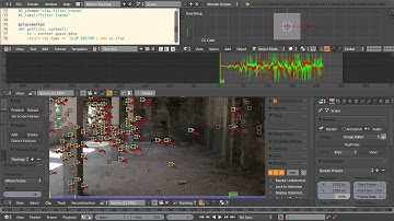 Blender: From track to composite in 1 minute.