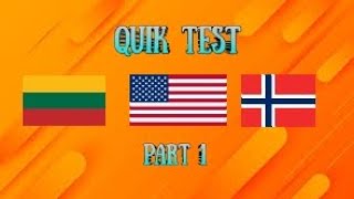 quick test for knowledge of flags part one!