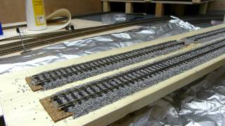 Dean Park Station Video 39 - How to Ballast Track