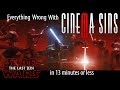 Everything Wrong With CinemaSins: Star Wars The Last Jedi in 13 Minutes or Less