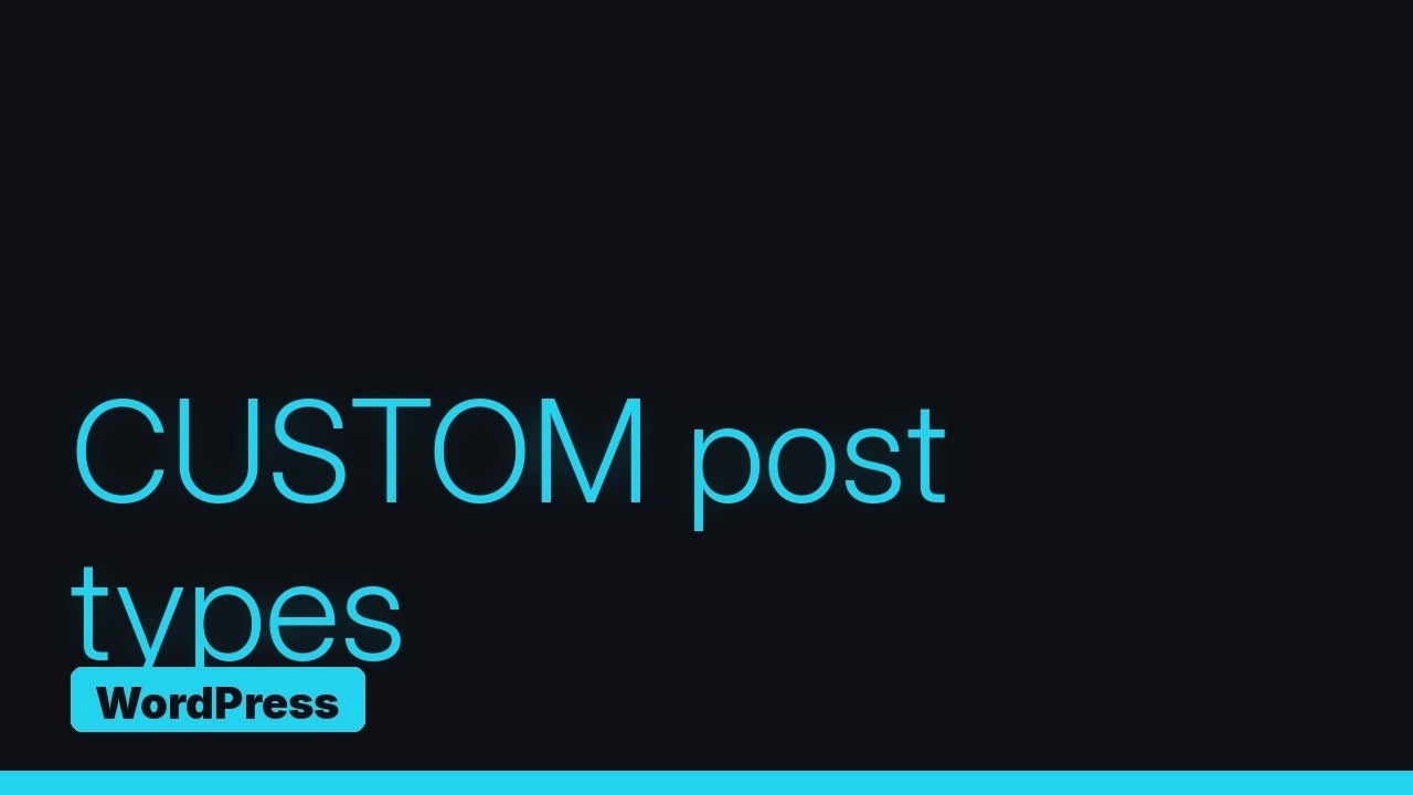 Wordpress: remove custom post type ulr - YouTube