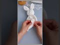 Mini Rabbit DIY 🐰 | Creative Craft Idea#shorts