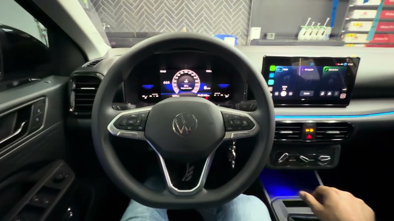 VW TERA - Câmera traseira Iluminação e Película Solar 