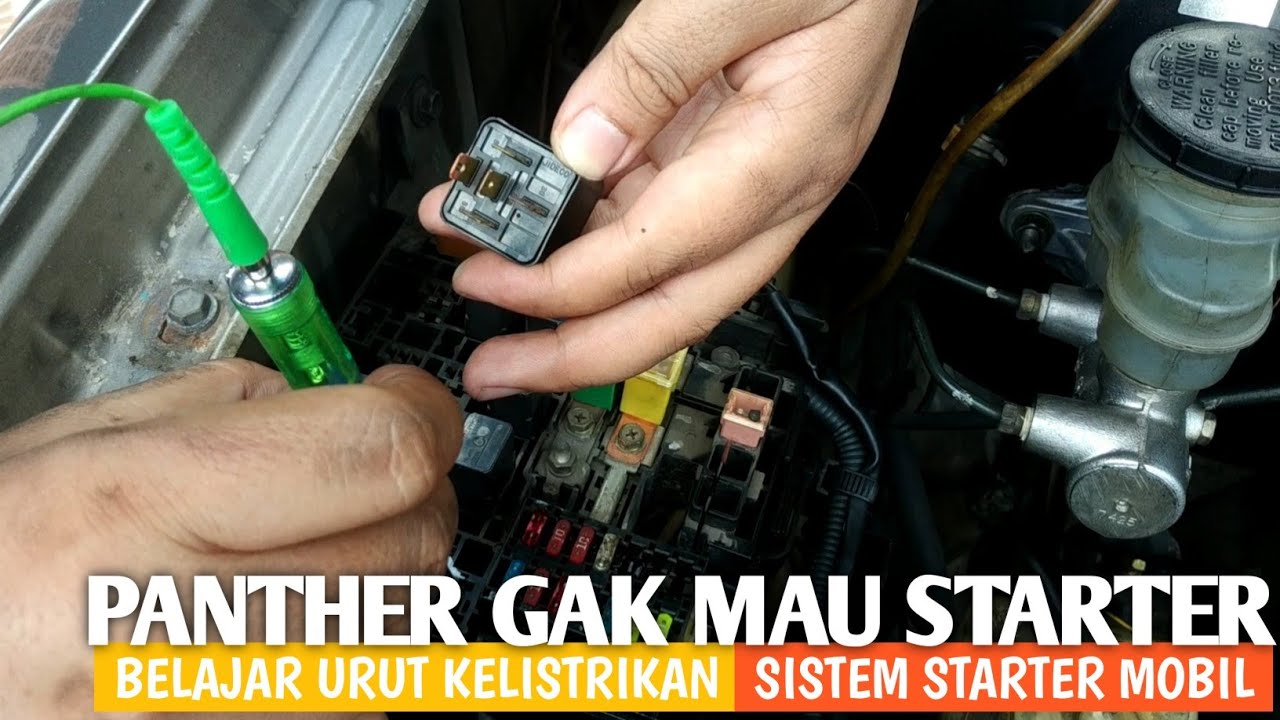 Panther Gak Mau Starter | Urut Kelistrikan Sistem Starter | Perawatan Motuba