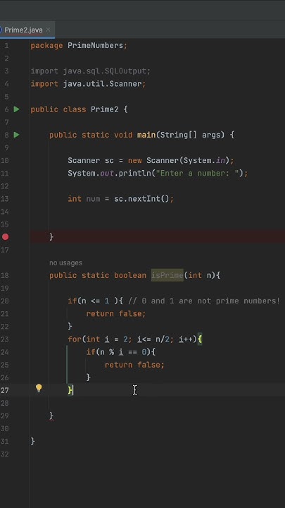 #how to Check Prime Numbers in Java | Java Interview Question # ...