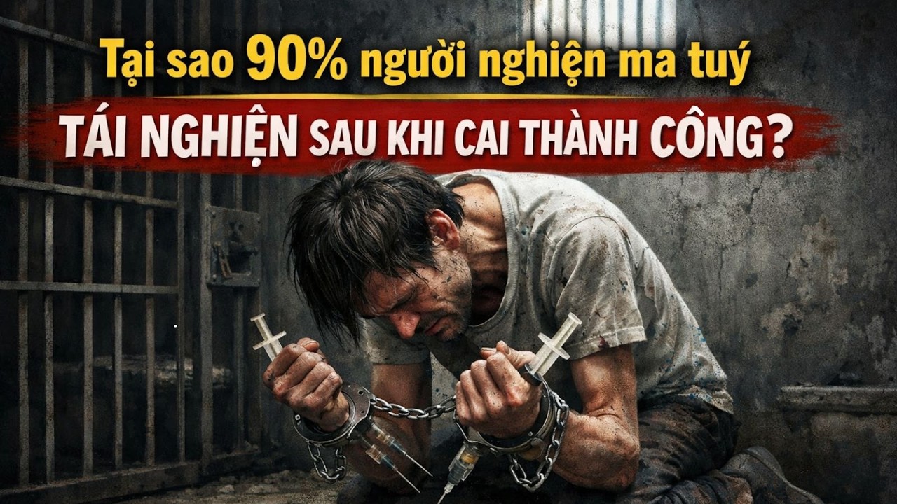 Vòng lặp địa ngục: Tại sao 90% người nghiện ma tuý tái nghiện sau khi cai ? Liệu có còn lối thoát?