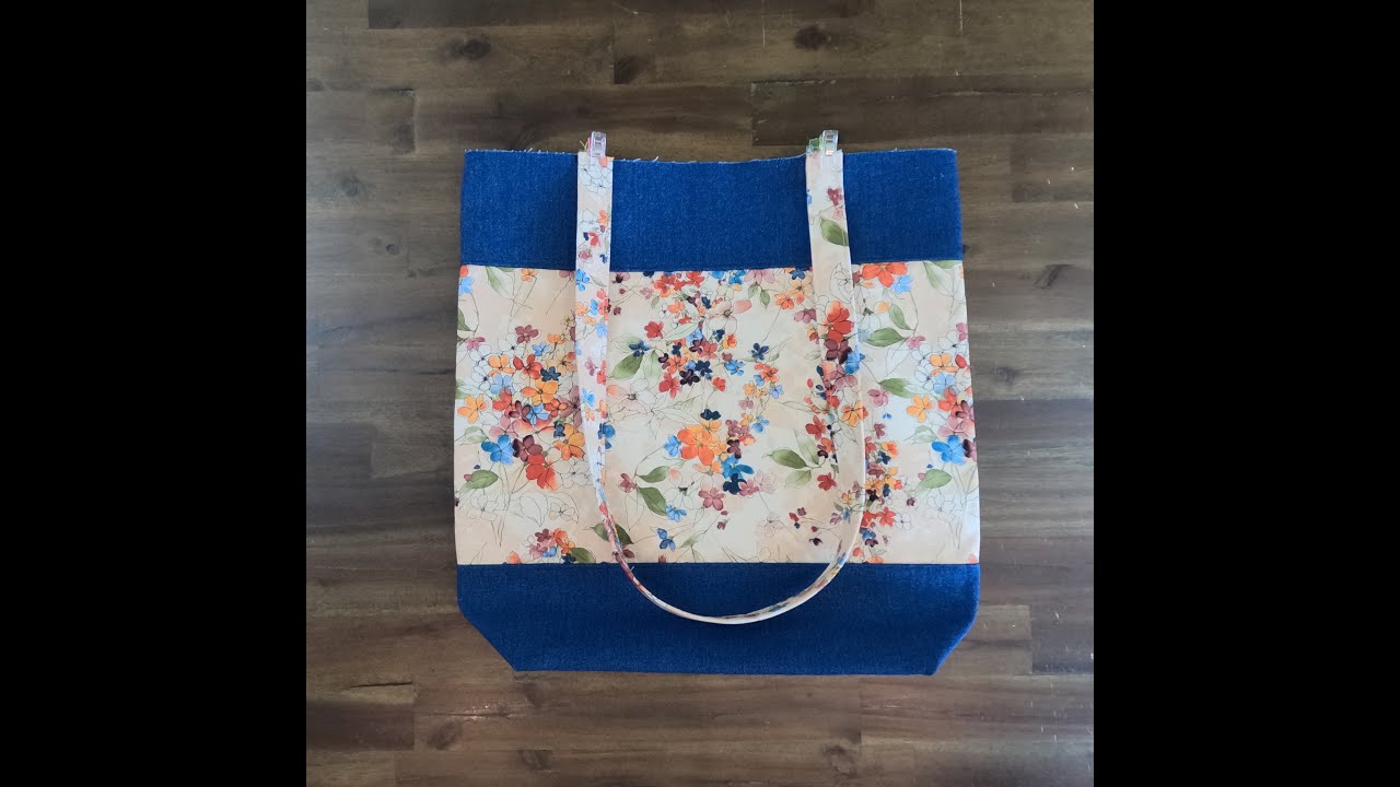 Easy Tote Bag Turtorial Video, Perfect for the Beginner