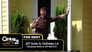 For Rent 207 Smith St. DeRidder LA