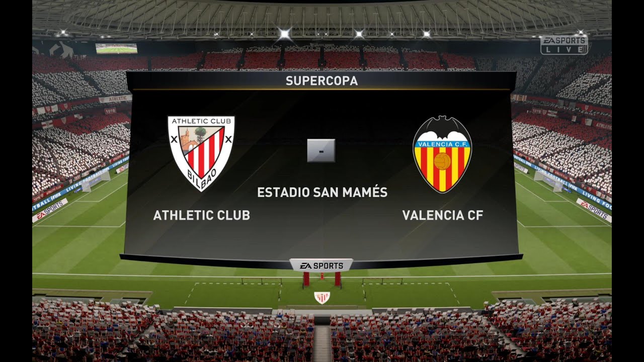 [4K] RESUMEN IDA Athletic Club vs Valencia CF Supercopa de España - YouTube