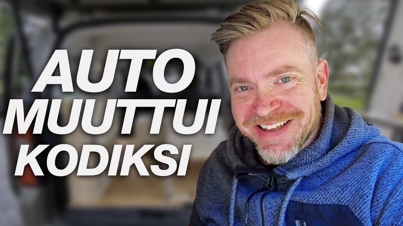 Piti vain ostaa käyttöauto – päädyin rakentamaan retkeilyauton