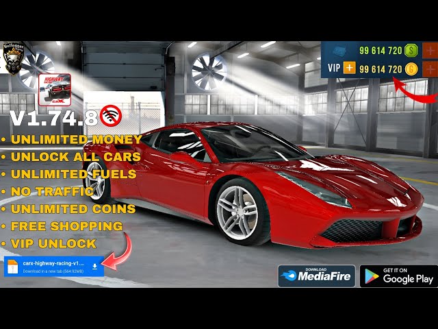 CarX Drift Racing 2 v1.29.1 MOD APK + OBB (Unlimited All, Mega Menu)  Download