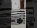 vintage National Panasonic RX-1650T radio cassette recorder. (9023321435)