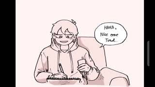 tord leaving || Eddsworld fan comic || credit : kattail tumblr