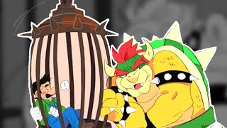 Luigi And Bowsers Heart To Heart Talk Super Mario Bros. Movie Comic Dub