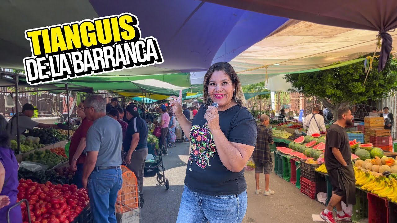 Así es el TIANGUIS de la BARRANCA | Aguascalientes