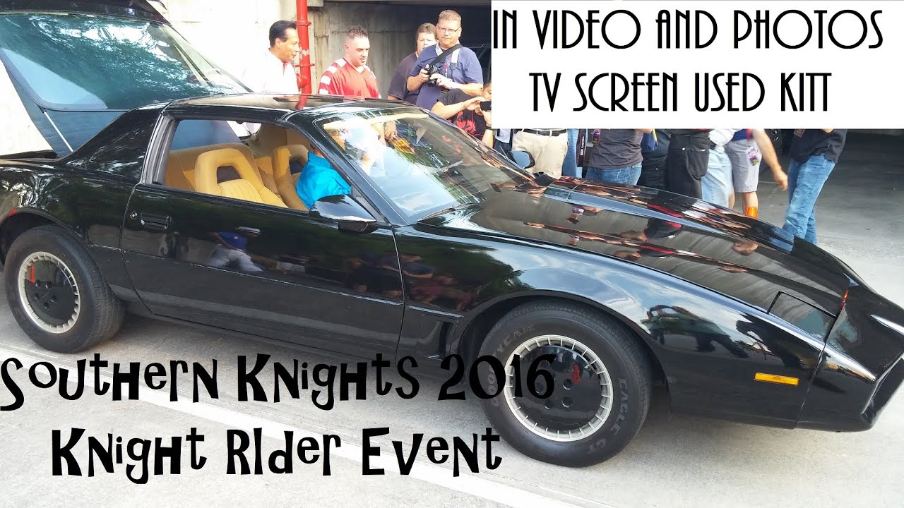 Southern Knights 2016, Knight Rider Event, Screen used KITT, Jack Jill, Ann Turkel, Historians