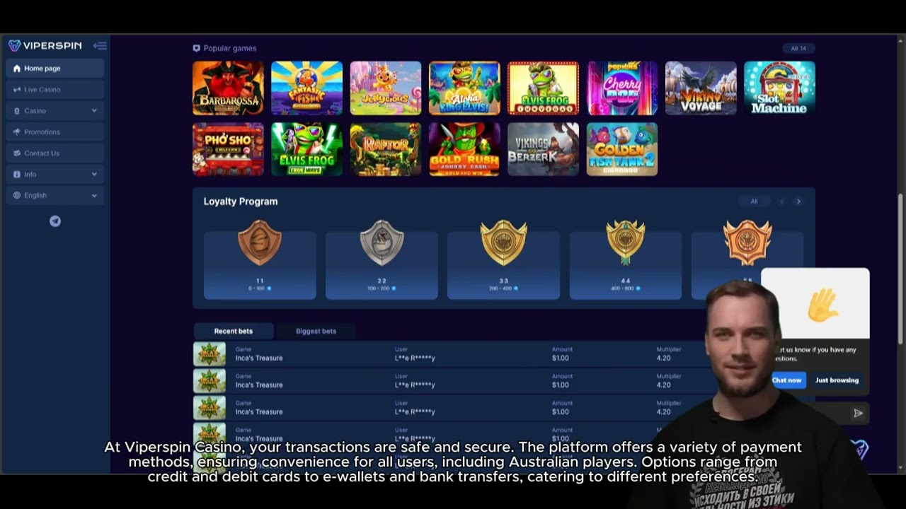 ViperSpin Game Payments and Banking Secure and Flexible Options