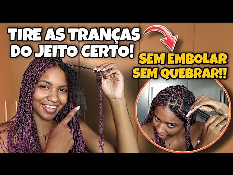 Vídeo: 3 maneiras de remover tranças do cabelo