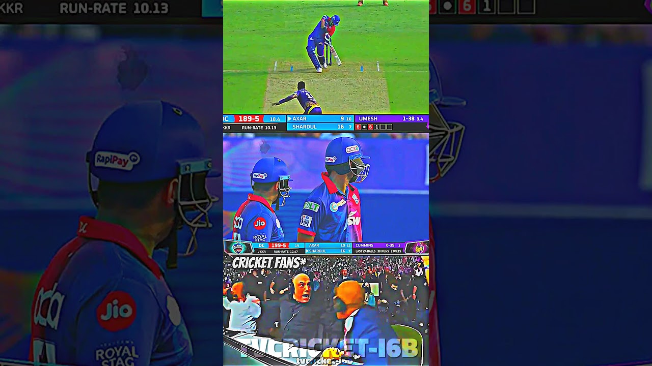 M19: DC VS KKR HIGHLIGHTS 😈☠️||