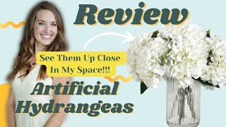 Artificial Hydrangeas from Amazon? Good Deal?! YES!