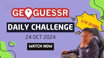 Geoguessr Daily Challenge - 24 October 2024