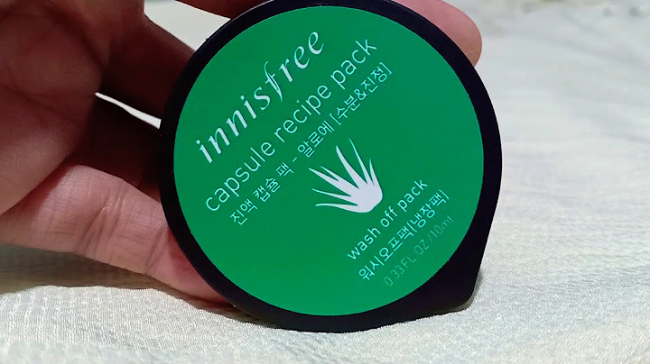 Review innisfree capsule recipe pack rice năm 2024