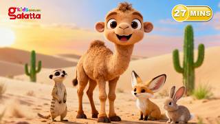 Detalles The Wise Camel in the Desert + More Galatta Kids Telugu Moral Stories | Galatta kids | Book Story Guía