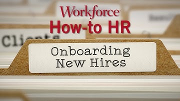 Onboarding New Hires