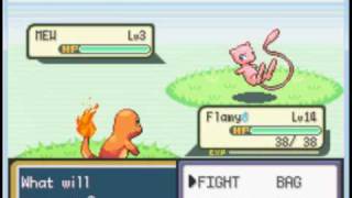 Pokemon Leafgreen/Firered Easy cheats to catch Mew Mewtwo in - YouTube