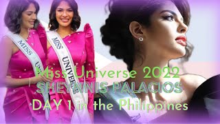 Miss Universe 2023 Sheynnis Palacios DAY 1 in the Philippines