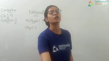 COMPUTER II GRADE 2,3 II CH 5 II NOTEPAD II SESSION 1 II DT 10 12 20