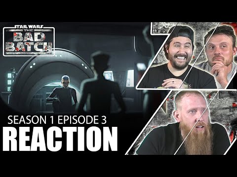 Zach watches Bad Batch 1x3 REACTION | "Replacements"