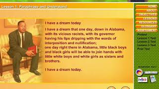 eSkwela module: Effective Communication (Lesson 1, part 1 of 2)