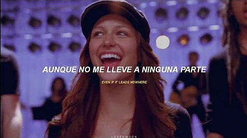 glee (melissa benoist) — chasing pavements || traducido al español y lyrics