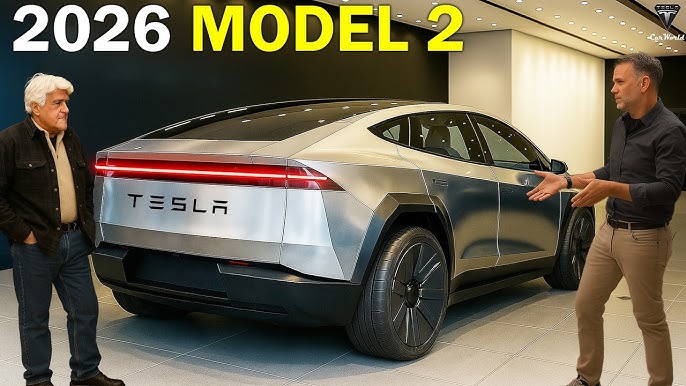 Just Happened! 2025 Tesla Model 2 Spotted on Texas Streets! Elon Musk Leaks New Design & More! - YouTube