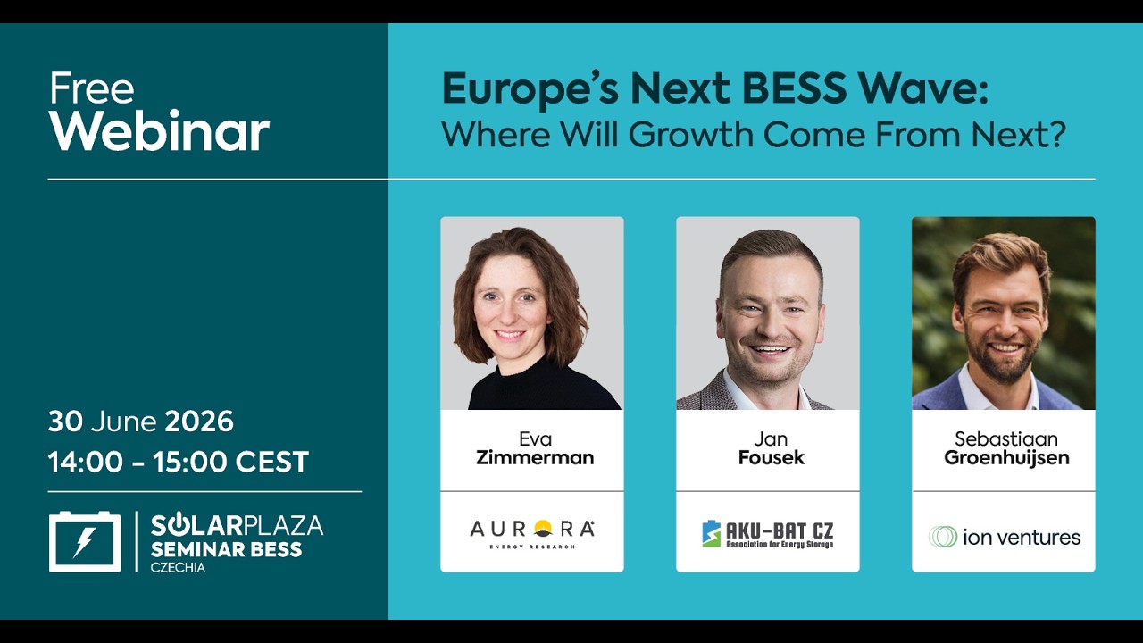 Solarplaza Webinar | Europe’s next BESS wave: where will growth come from next?