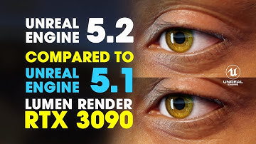 Unreal Engine 5.2 VS Unreal Engine 5.1 ~ Realistic MetaHuman | LUMEN + iClone ~ RTX 3090 GPU