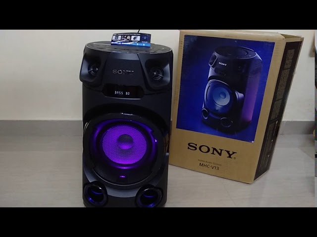 Sistema de audio de alta potencia Sony V13 con tecnología Bluetooth