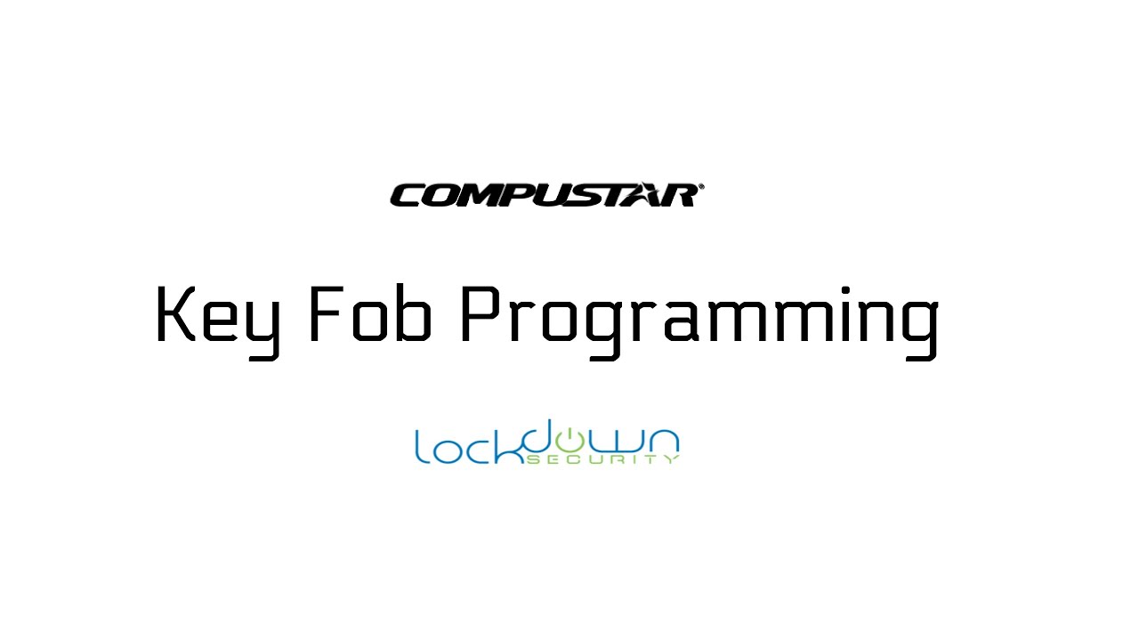 Как запрограммировать брелок Compustar 