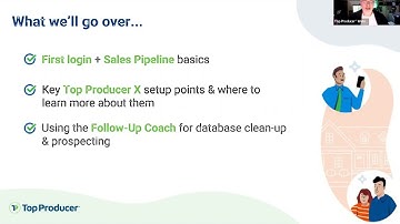Getting Started with Top Producer X CRM (2022-12-27)