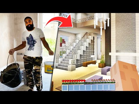 BUILDING MY REAL LIFE HOUSE
