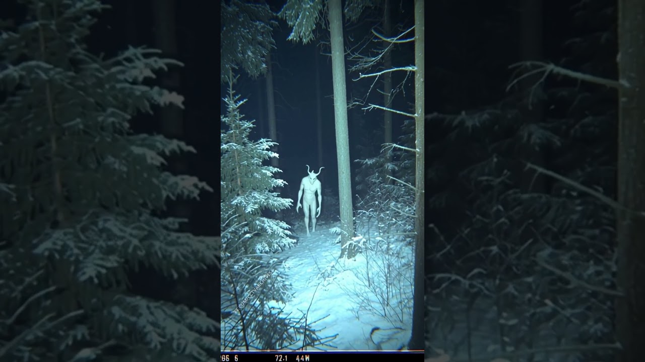 CCTV in Snowy Mountains Captures DEMON with Horns Staring at Camera… (Inexplicable & Paranormal)