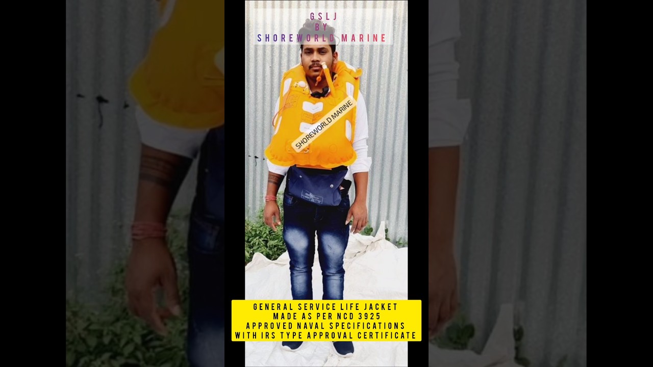 GSLJ (GENERAL SERVICE LIFE JACKET) BY SHOREWORLD MARINE 