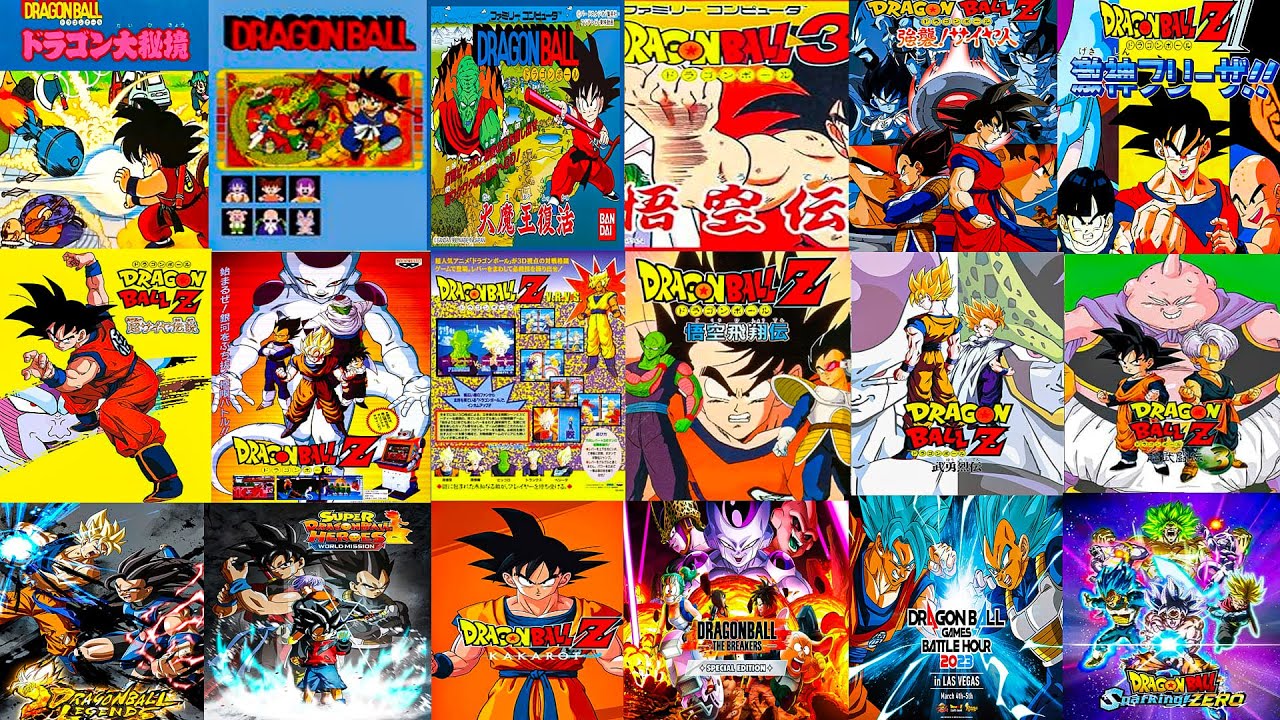 The Evolution of DRAGON BALL Games (1986-2024) 