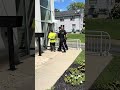 Man charged in crashing stolen vehicle, threatening homeowner